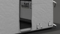 Technical module with no insulation 5X4m - type 4 small